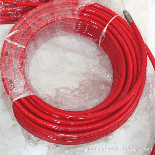 Thermoplastic Rubber Hydraulic Hose EPDM Fiber Reinforced Nylon R7 Thermoplastic Rubber Hose Factory